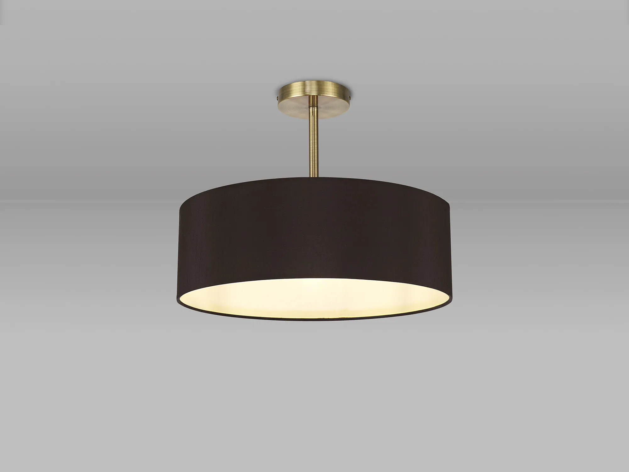 Baymont AB BL Ceiling Lights Deco Semi Flush Fittings